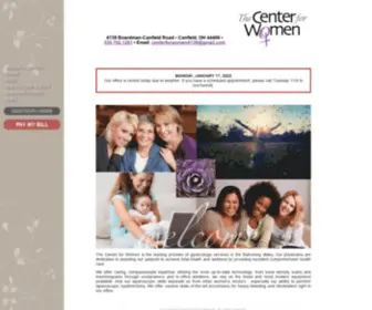 Thecenterforwomen.org(The Center for Women) Screenshot