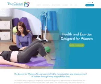 Thecenterforwomensfitness.com(Health, Exercise and Education) Screenshot