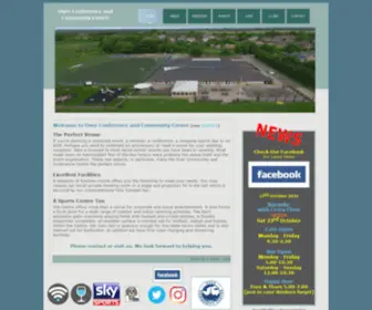 Thecentreatover.co.uk(Over Community Centre) Screenshot