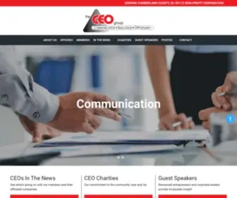 Theceogroup.org(CEOs) Screenshot