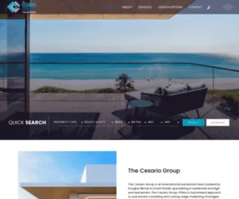 Thecesariogroup.com(The Cesario Group) Screenshot