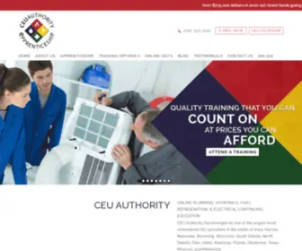 Theceuauthority.com(CEU Authority) Screenshot