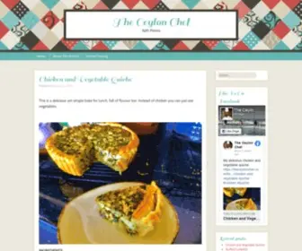 Theceylonchef.com(The Ceylon Chef) Screenshot