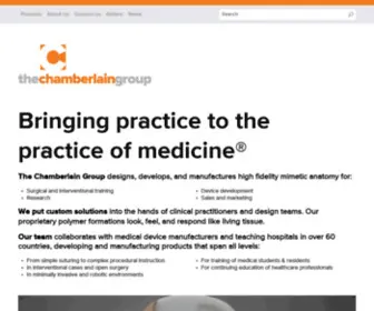 ThecGroup.com(Bringing Practice to the Practice of Medicine) Screenshot