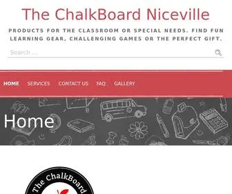 Thechalkboardniceville.com(Products for the classroom or special needs) Screenshot