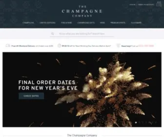 Thechampagnecompany.com(The Champagne Company) Screenshot