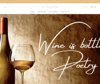 Thechampagnepoetry.com(The Champagne Poetry) Screenshot