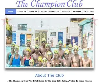 Thechampionclub.in(The Champion Club) Screenshot