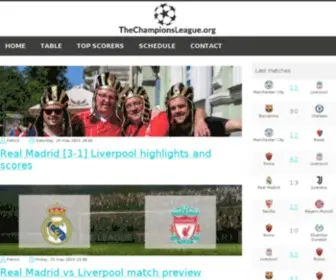 Thechampionsleague.org(Champions League 2015 Final Live Streaming) Screenshot