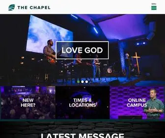 Thechapel.org(The Chapel) Screenshot