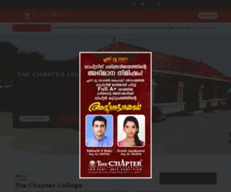 Thechaptercollege.com(The Chapter College) Screenshot