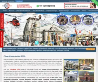 Thechardhamyatra.com(Luxury Chardham Yatra Package) Screenshot