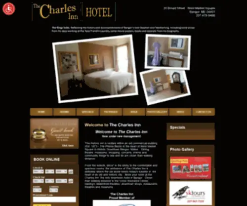 Thecharlesinn.com(The Charles Inn) Screenshot