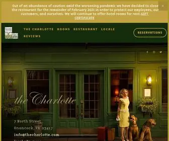 Thecharlotte.com(The Charlotte) Screenshot