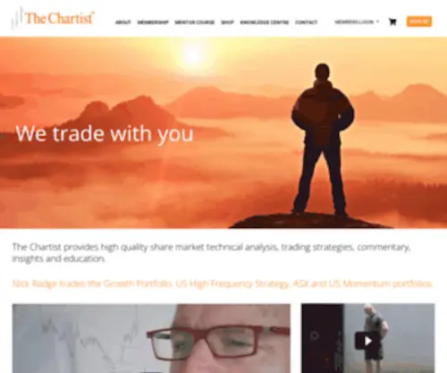 Thechartist.com.au(The Chartist) Screenshot