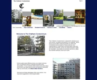 Thechatham.net(Chatham Condominium) Screenshot