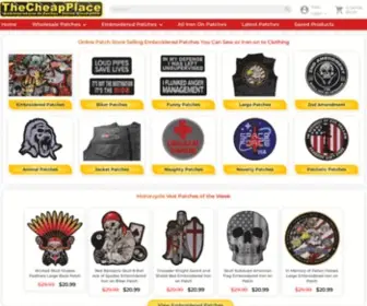 Thecheapplace.com(Shop Biker Patches) Screenshot
