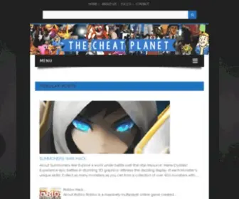 Thecheatplanet.com(The Cheat Planet) Screenshot