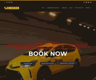 Thecheckergroup.com(Calgary Taxi Cabs) Screenshot