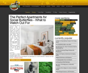 Thecheers.org(The Cheers magazine) Screenshot