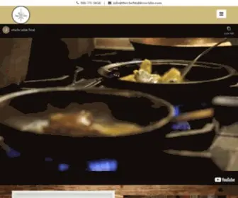 Thechefstablerocklin.com(The Chef's Table) Screenshot