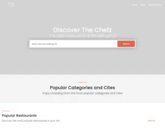 Thechefz.co(The chefz) Screenshot