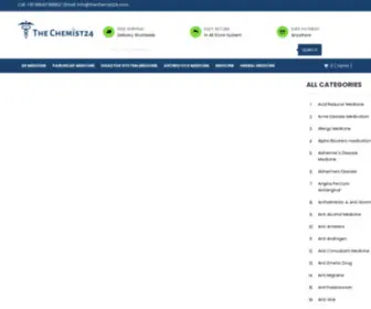 Thechemist24.com(Buy Indian Online Generic Medicines & Drugs in USA) Screenshot