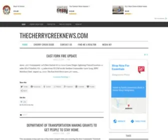 Thecherrycreeknews.com(News and Views from Denver's Cherry Creek Neighborhoods) Screenshot