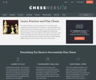 Thechesswebsite.com(The Chess Website) Screenshot