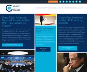 Thechicagocouncil.org(Chicago Council on Global Affairs) Screenshot