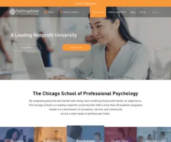 Thechicagoschool.edu(The Chicago School) Screenshot