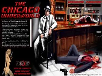 ThechicagounderWorld.com(The Chicago Underworld) Screenshot