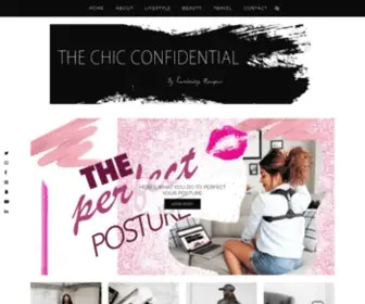 Thechicconfidential.com(The Chic Confidential) Screenshot