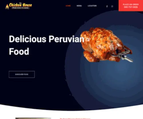 Thechickenhouserestaurant.com(The Best of Peruvian Food in Delaware) Screenshot