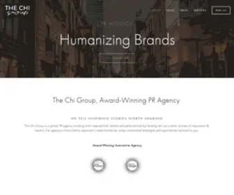 Thechigroup.co(The Chi Group) Screenshot