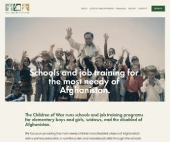 Thechildrenofwar.org(The Children of War) Screenshot