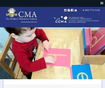 Thechildrensmontessori.com(The Children`s Montessori Academy) Screenshot