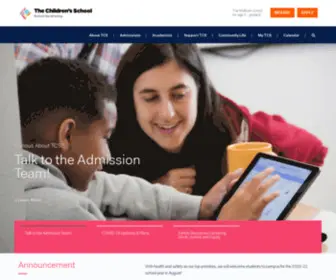 Thechildrensschool.com(The Children's School) Screenshot