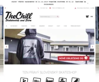 ThechillStore.eu(Skateshop) Screenshot