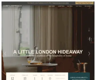 Thechilworth.co.uk(The Chilworth London Paddington) Screenshot