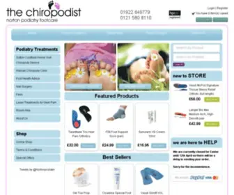 Thechiropodist.com(Norton Podiatry) Screenshot