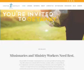 Thechn.org(Christian Hospitality Network) Screenshot