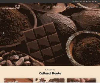 Thechocolateway.eu(Scopri le destinazioni per gli amanti del cioccolato) Screenshot