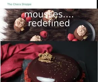 Thechocoshoppe.com(The Choco Shoppe) Screenshot