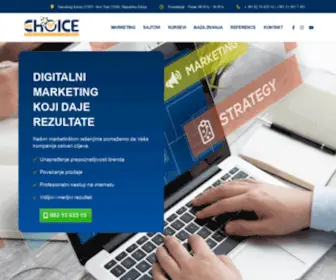 Thechoice-Agency.com(The Choice) Screenshot