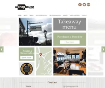 Thechophouse.ie(The Chop House) Screenshot