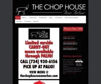 Thechophouseannarbor.com(The Ultimate Prime Dining Experience) Screenshot