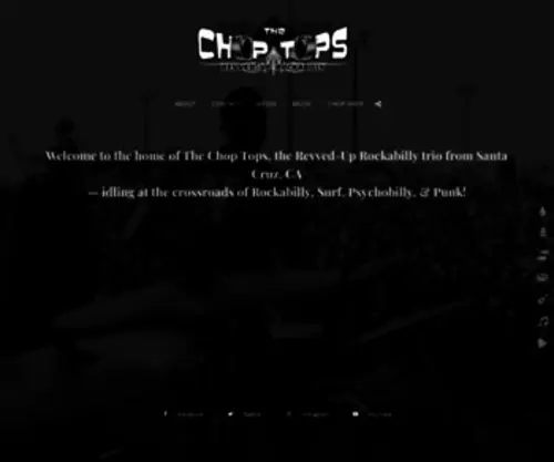 Thechoptops.com(The Chop Tops) Screenshot