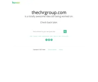 Thechrgroup.com(thechrgroup) Screenshot