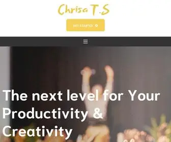 Thechrisagroup.com(Productivity Consultant) Screenshot